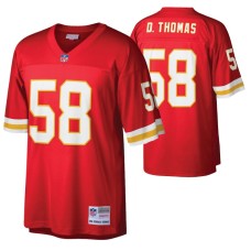 Men Kansas City Chiefs Derrick Thomas Red Legacy Replica Jersey