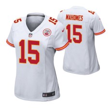 Women Kansas City Chiefs #15 Patrick Mahomes II White Nike Game Jersey