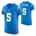 Los Angeles Chargers Tyrod Taylor #5 Powder Blue Vapor Elite Jersey