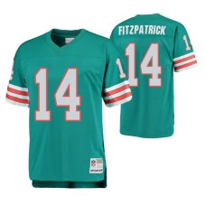 Miami Dolphins Ryan Fitzpatrick Aqua Throwback Men Jersey