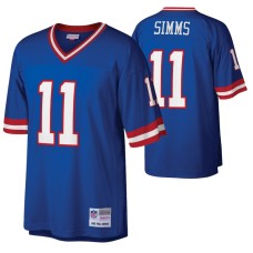 Men New York Giants Phil Simms Royal Legacy Replica Jersey