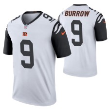 Joe Burrow Cincinnati Bengals Gray 2020 NFL Draft color rush legend Jersey