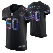 Kansas City Chiefs Willie Gay Jr. #50 Vapor Elite Black Golden Edition Jersey