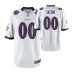 Men Washington Redskins #00 Custom White Nike Game Jersey