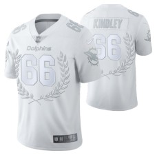 Miami Dolphins #66 Solomon Kindley limited edition White collection Jersey