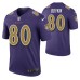 Miles Boykin Baltimore Ravens Purple 2019 NFL Draft Color Rush Legend Jersey