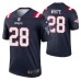 Men James White #28 New England Patriots Navy Legend Jersey