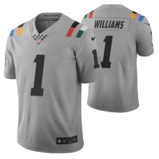 Indianapolis Colts Chad Williams Men Gray City Edition Vapor Limited Jersey