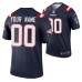 Custom New England Patriots Navy Color Rush Legend Nike Jersey