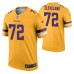 Minnesota Vikings Ezra Cleveland Inverted Legend #72 Gold Jersey