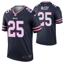 Men LeSean McCoy Buffalo Bills Jersey Navy Inverted Legend Edition