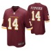 Washington Football Team #14 Ryan Fitzpatrick Burgundy Game Jersey