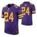 Minnesota Vikings Holton Hill Men Purple Color Rush Legend Jersey