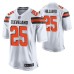 Men Cleveland Browns #25 Dontrell Hilliard White Nike Game Jersey