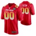 Men AFC New York Jets Custom 2019 Pro Bowl Nike Game Jersey Red