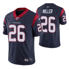 Houston Texans Lamar Miller Navy 100th Season Vapor Limited Jersey