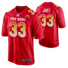 Men AFC Los Angeles Chargers Derwin James 2019 Pro Bowl Nike Game Jersey Red