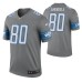 Detroit Lions Danny Amendola Women Steel Color Rush Legend Jersey