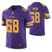 Minnesota Vikings Kyle Hinton Color Rush Limited Purple Jersey