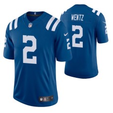 Carson Wentz #2 Vapor Limited Royal Indianapolis Colts Jersey