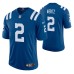 Carson Wentz #2 Vapor Limited Royal Indianapolis Colts Jersey