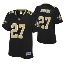 New Orleans Saints Malcolm Jenkins Black Pro Line Player Jersey Women