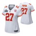 Rashad Fenton Kansas City Chiefs Super Bowl LIV Women White Game Jersey