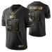 Cleveland Browns Sheldon Richardson 100th Season Jersey Black Gold Logo Edition