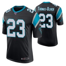 Panthers Stantley Thomas-Oliver III 2020 NFL Draft Black Jersey 100th Season Vapor Limited