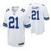 Men Dallas Cowboys #21 Ezekiel Elliott White Nike Game Jersey