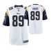 Men Los Angeles Rams #89 Tyler Higbee White Nike Game Jersey