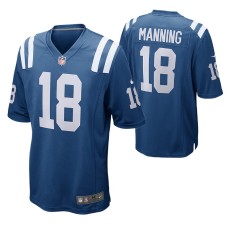 Indianapolis Colts Peyton Manning Game #18 Royal Retired Player Jersey