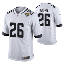 Jacksonville Jaguars #26 Shaquill Griffin White Game Jersey