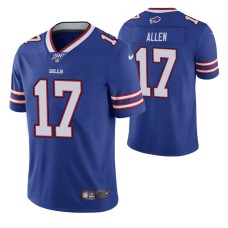 Josh Allen #17 Vapor Limited Royal Buffalo Bills Jersey