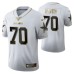 Dallas Cowboys Zack Martin 100th Season Jersey White Vapor Limited Golden Edition