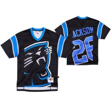 Carolina Panthers #26 Donte Jackson Big Face Black Jersey