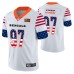 Cincinnati Bengals Geno Atkins White Independence Day Vapor Limited Jersey