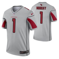 Men Kyler Murray Arizona Cardinals Jersey Silver Inverted Legend Edition