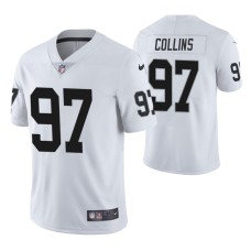 Las Vegas Raiders Maliek Collins Vapor Untouchable Limited White Jersey