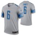 Men D'Andre Swift Detroit Lions Jersey Gray Inverted Legend