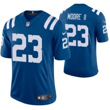 Indianapolis Colts #23 Kenny Moore II Vapor Limited Royal Jersey