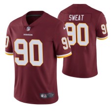 Montez Sweat Redskins 2019 NFL Draft Burgundy Vapor Limited Jersey