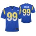 Youth Los Angeles Rams Aaron Donald Game #99 Royal Jersey