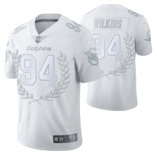 Miami Dolphins #94 Christian Wilkins limited edition White collection Jersey