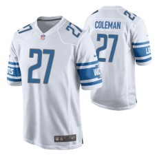 Justin Coleman Detroit Lions Game Jersey White