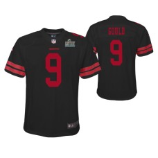 Robbie Gould San Francisco 49ers Super Bowl LIV Youth Black Game Jersey