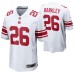 Men New York Giants Saquon Barkley #26 Game White Jersey