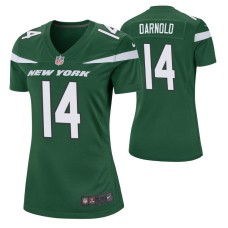 New York Jets #14 Sam Darnold Nike Green Women Player Game Jersey