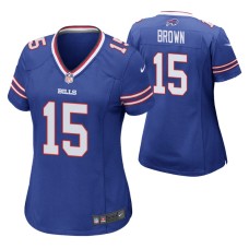 John Brown Buffalo Bills Game Jersey Royal