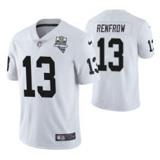 Las Vegas Raiders #13 Hunter Renfrow Inaugural Season White Vapor Limited Jersey